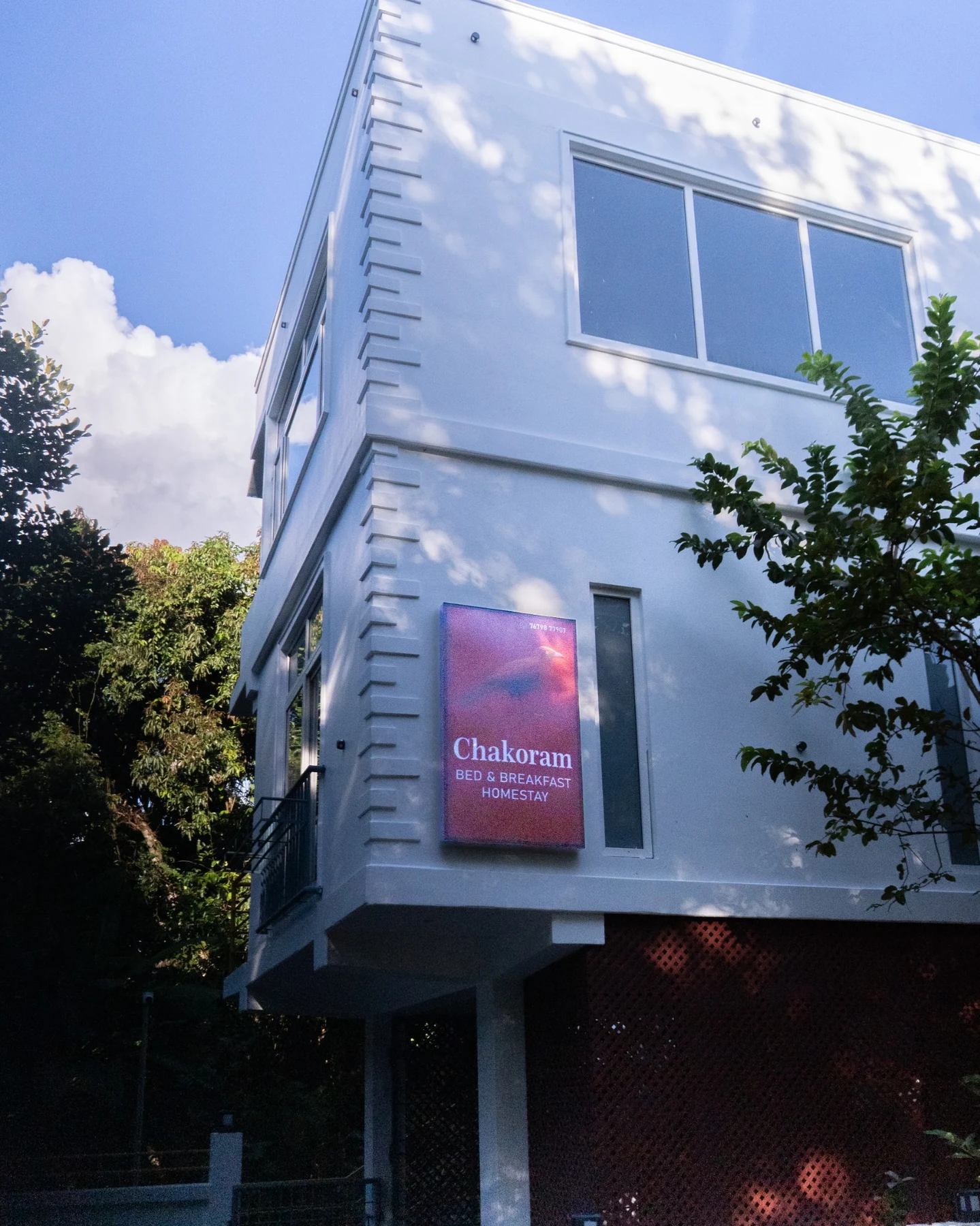 Day exterior corner view